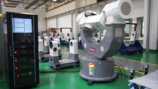 3DT650-A ثلاث محاور الملاحة مضادة للتداخل اختبار turntable